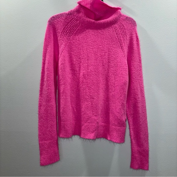John + Jenn Emmett Sweater in Wild Orchid Size XS Fall Turtleneck Sweater - Picture 7 of 13